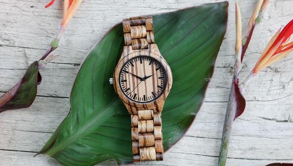 Nietypowe zegarki z drewna
